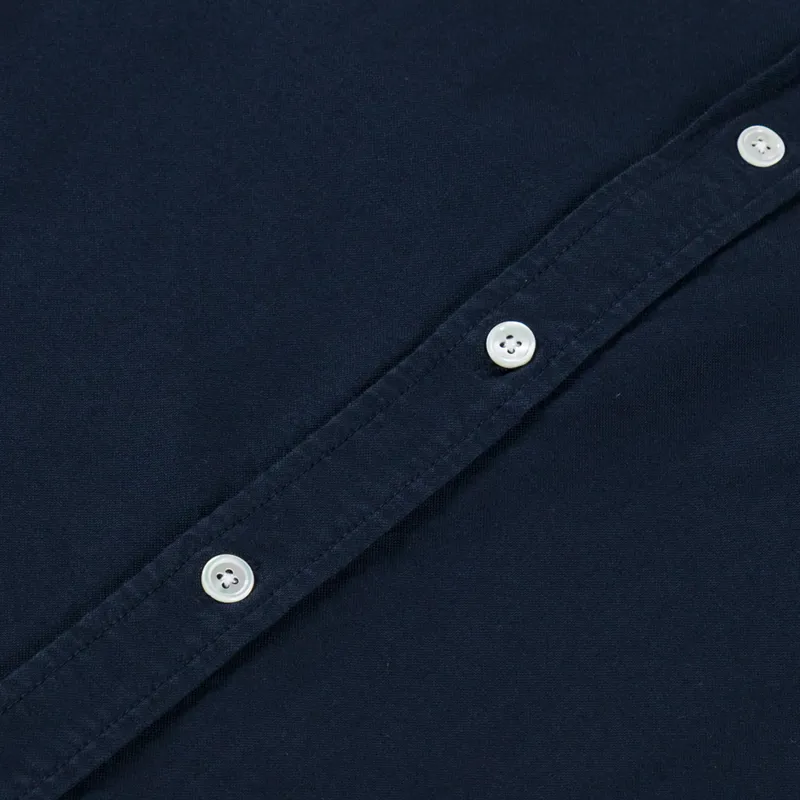 Portuguese Flannel Bellavista Shirt Navy-4