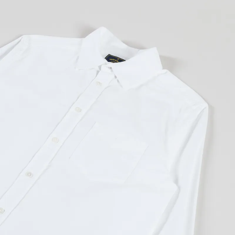 Portuguese Flannel Bellavista Shirt Off White-2
