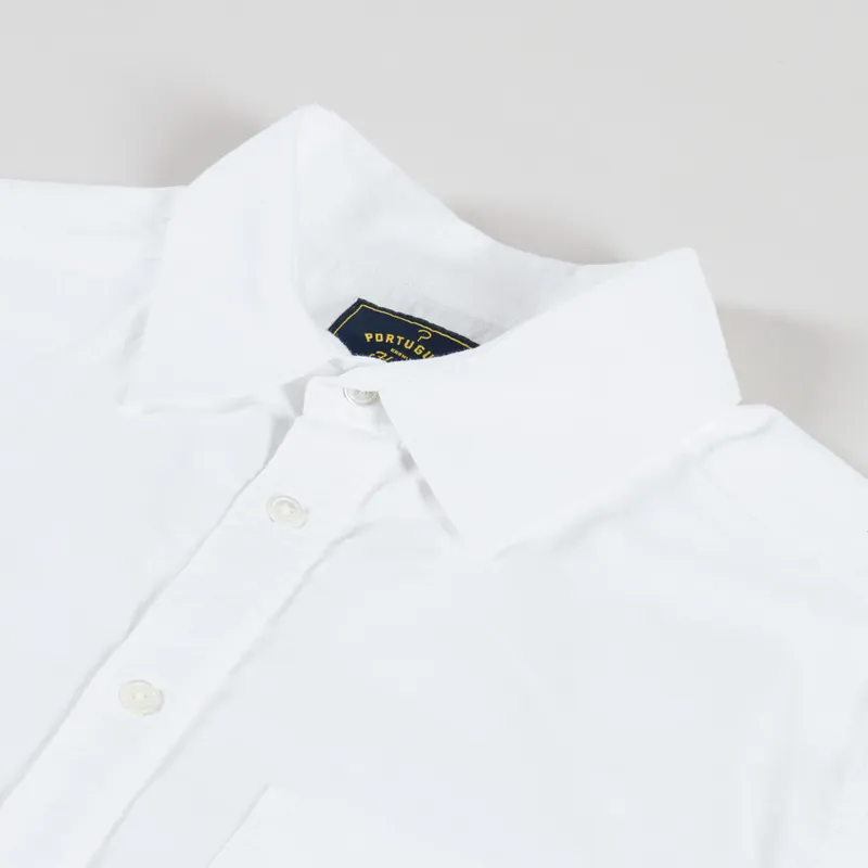 Portuguese Flannel Bellavista Shirt Off White-4