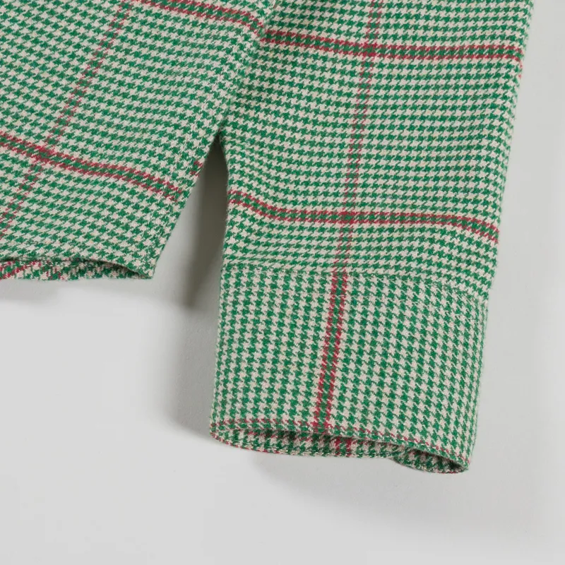 Portuguese Flannel Brook Shirt Green-7