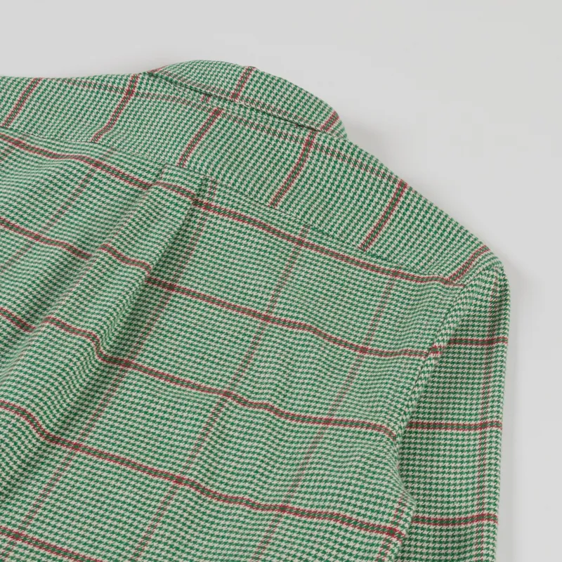 Portuguese Flannel Brook Shirt Green-3