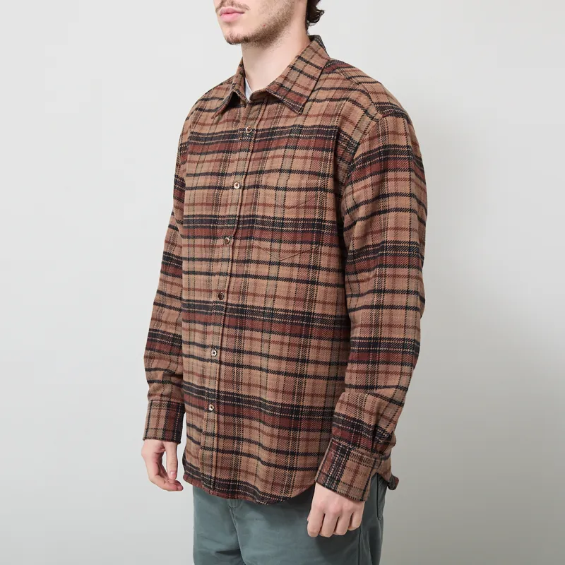 Portuguese Flannel Oversized Stalia Shirt Multicolour-1