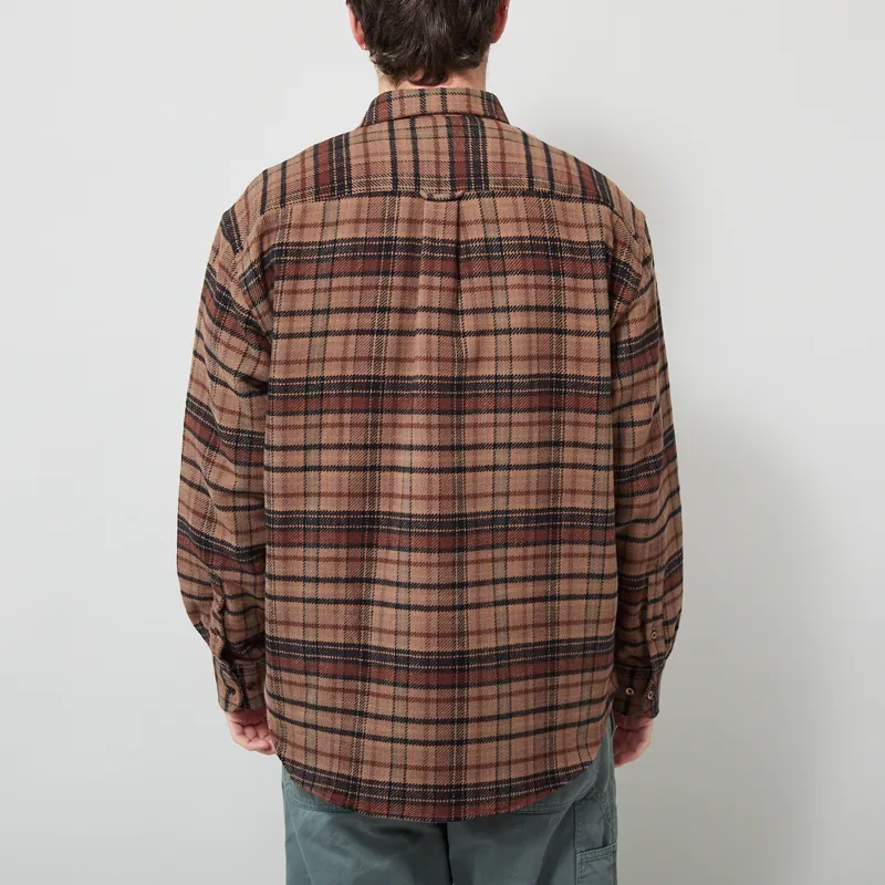 Portuguese Flannel Oversized Stalia Shirt Multicolour-2