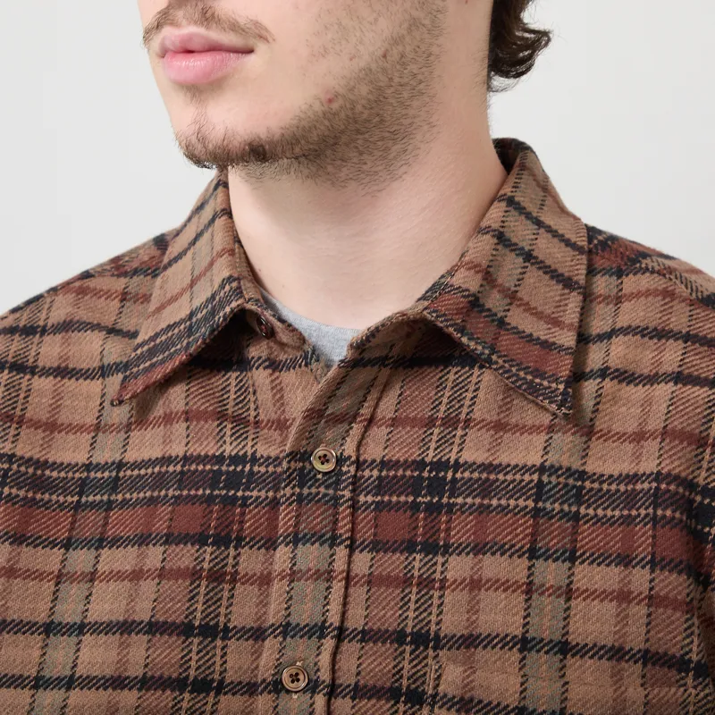 Portuguese Flannel Oversized Stalia Shirt Multicolour-3