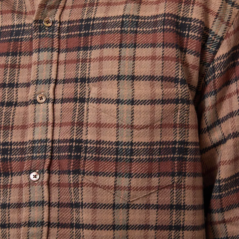 Portuguese Flannel Oversized Stalia Shirt Multicolour-4