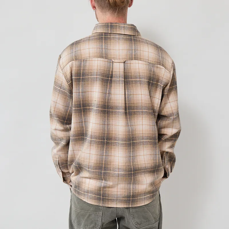 Stan Ray Flannel Shirt Khaki Plaid-2