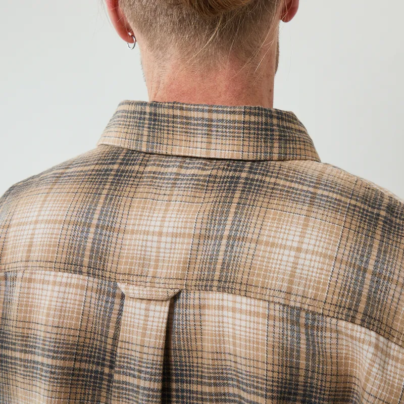 Stan Ray Flannel Shirt Khaki Plaid-4