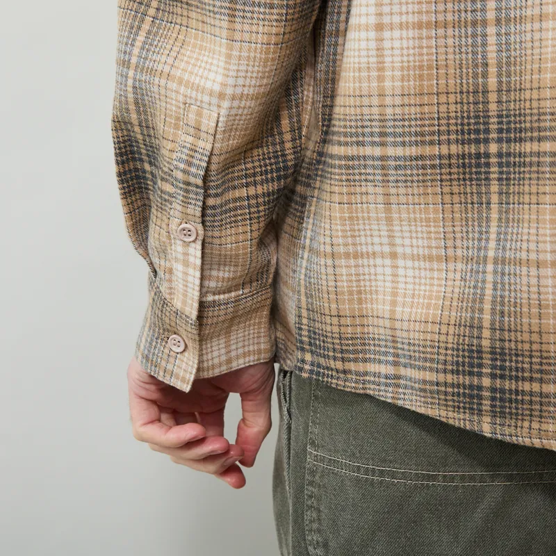 Stan Ray Flannel Shirt Khaki Plaid-8