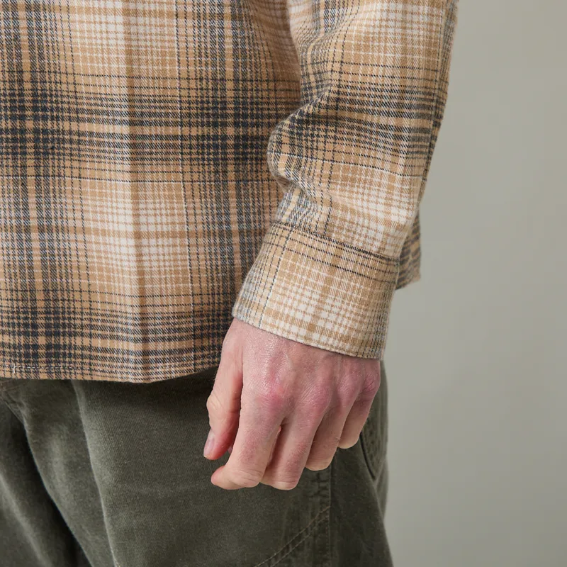 Stan Ray Flannel Shirt Khaki Plaid-7