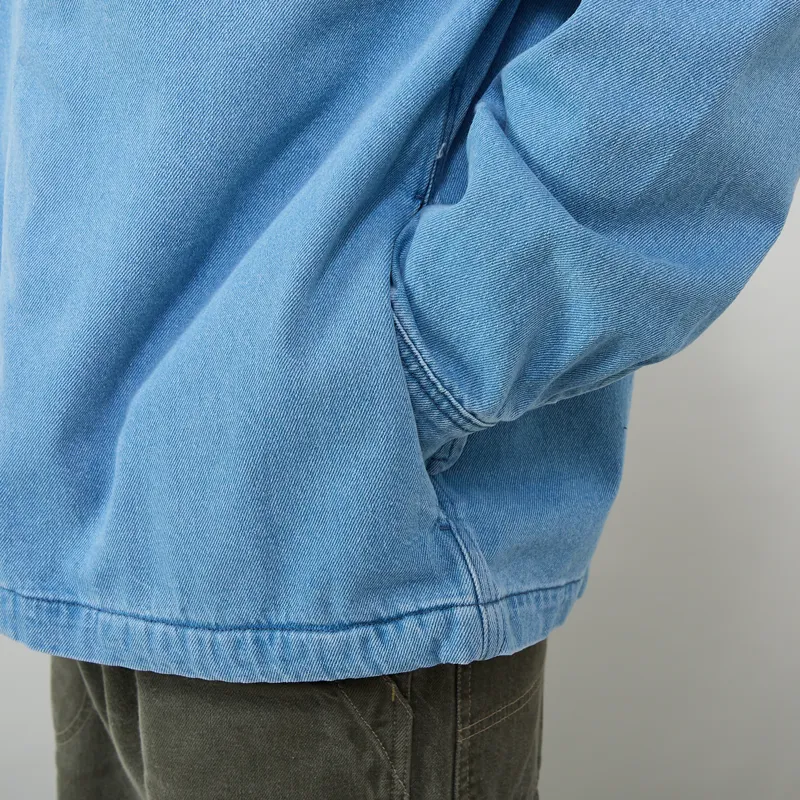 Stan Ray Zip Shirt Mid Wash Denim-8