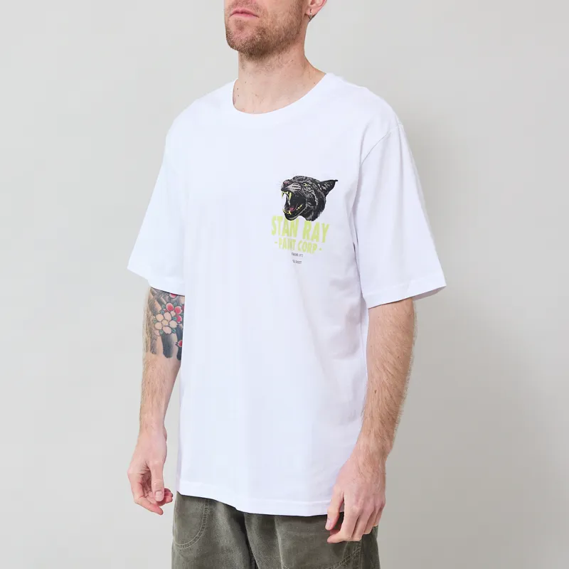 Stan Ray Paint Corp T Shirt White-1