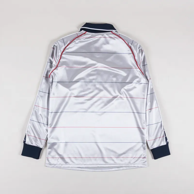Pompeii x Kappa Away Football Shirt Silver-1