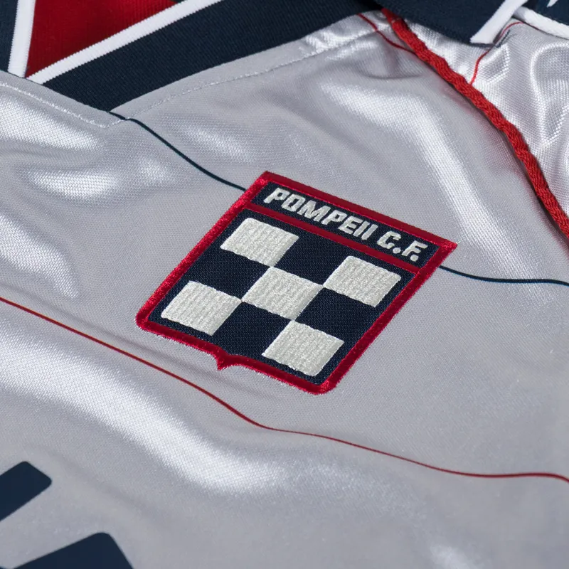 Pompeii x Kappa Away Football Shirt Silver-6