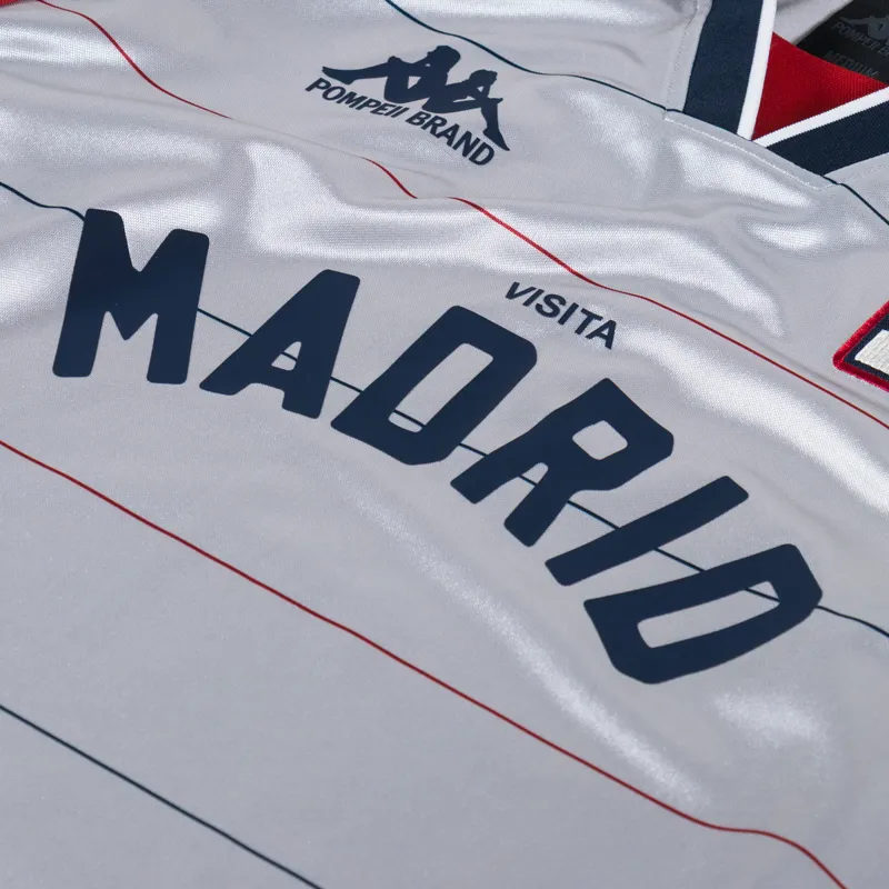 Pompeii x Kappa Away Football Shirt Silver-4