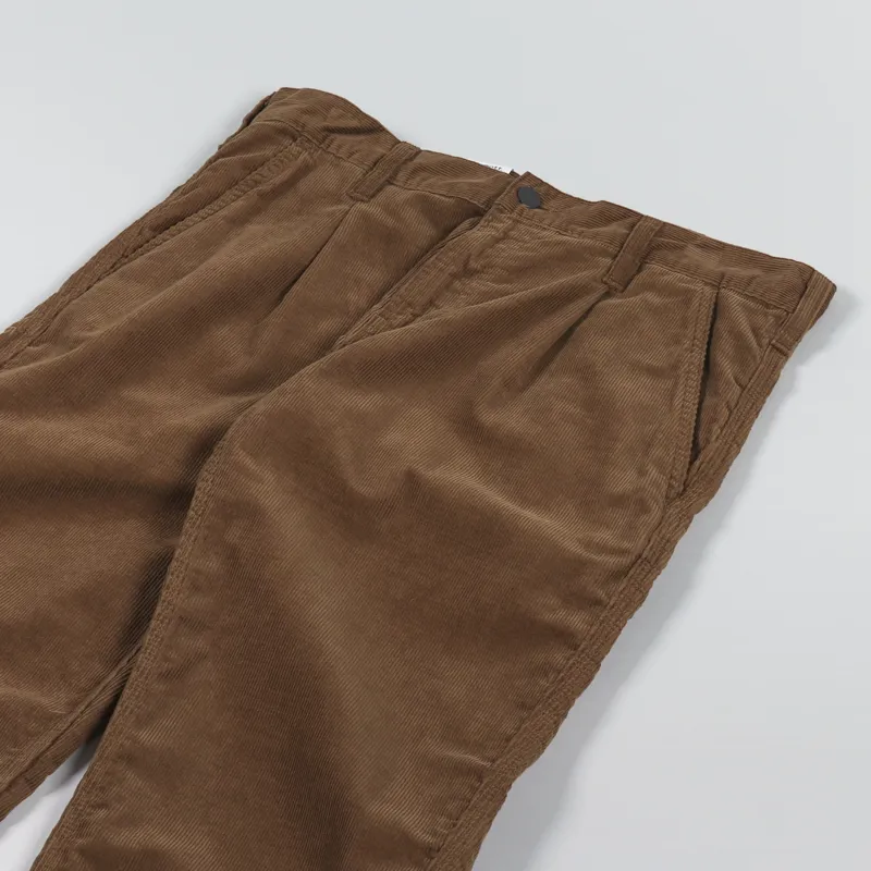 Carhartt WIP Abbott Pant Hamilton Brown Ford Corduroy-5