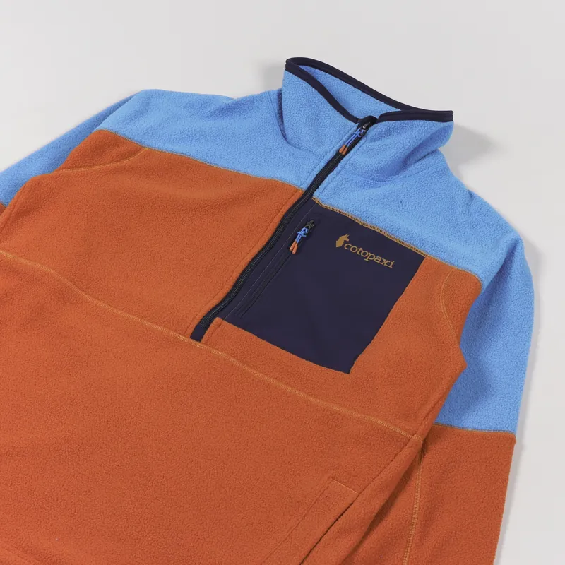 Cotopaxi Abrazo Half-Zip Fleece Jacket Azul Mezcal-2
