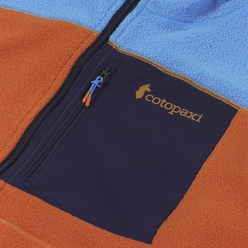 Cotopaxi Abrazo Half-Zip Fleece Jacket Azul Mezcal-5