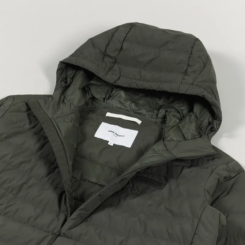 Norse Projects Abisko Light Down Jacket Ivy Green-5