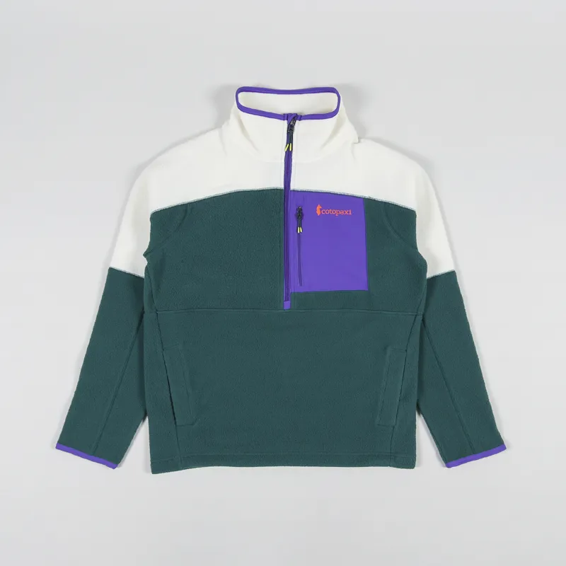 Cotopaxi Abrazo Half-Zip Fleece Jacket Bone Deep Ocean