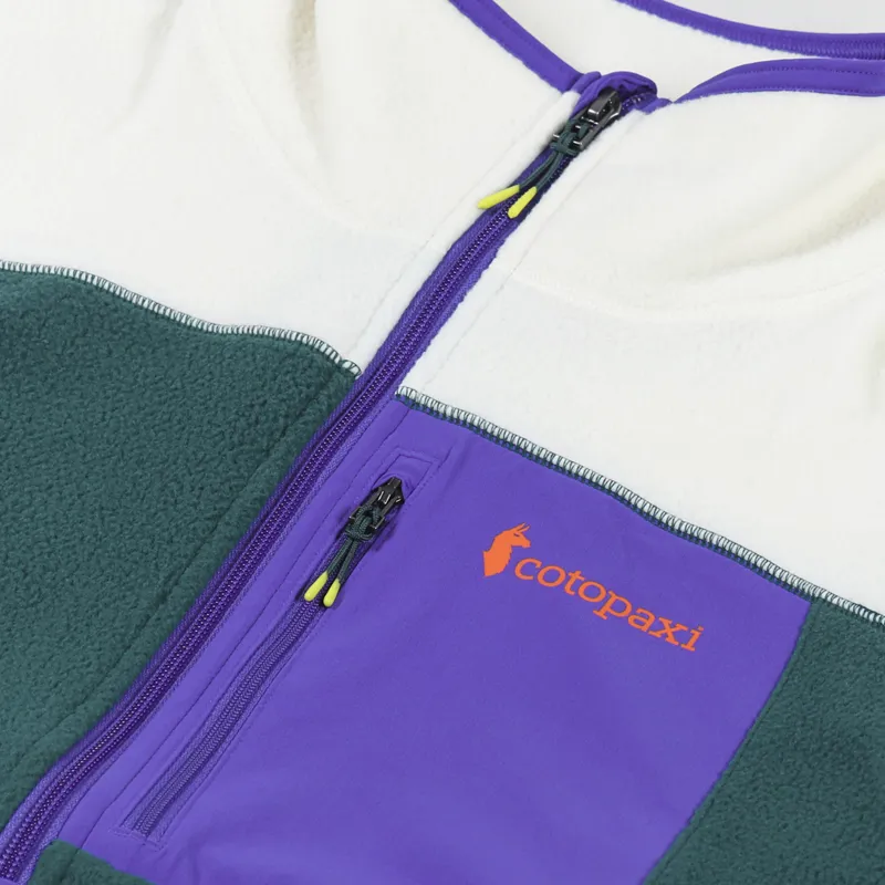 Cotopaxi Abrazo Half-Zip Fleece Jacket Bone Deep Ocean-4