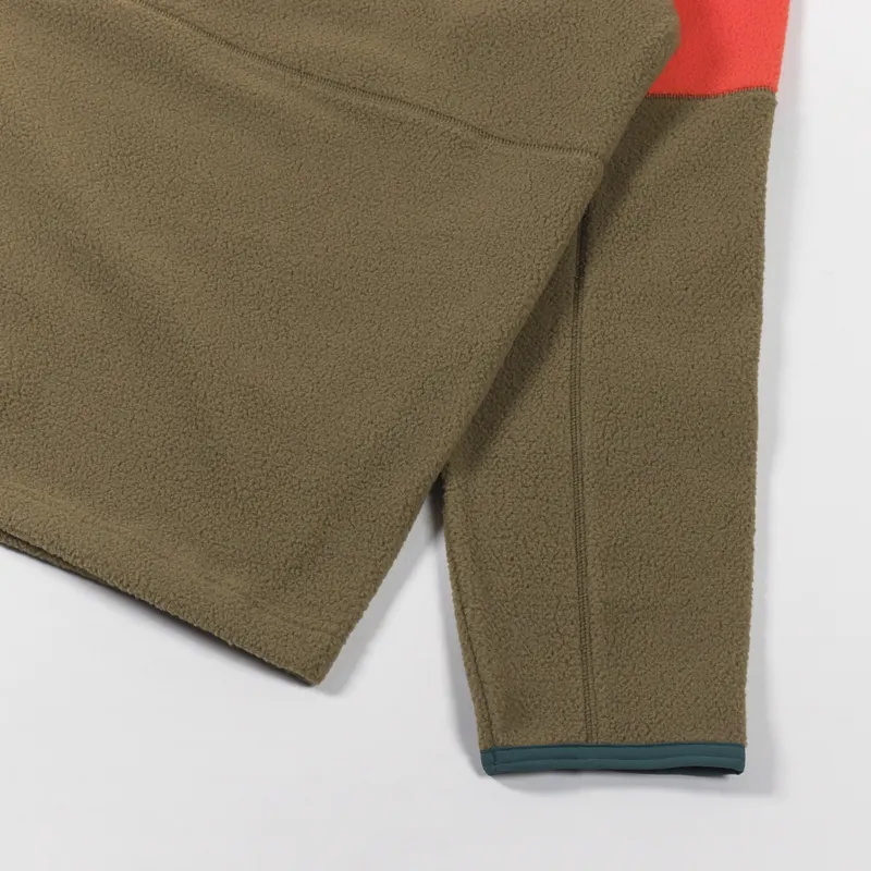 Cotopaxi Abrazo Half-Zip Fleece Jacket Canyon Oak-6