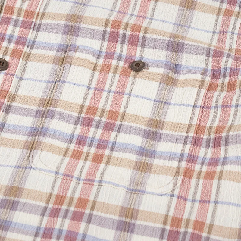 Patagonia A/C Shirt Breezy Plaid Quartz Coral-3