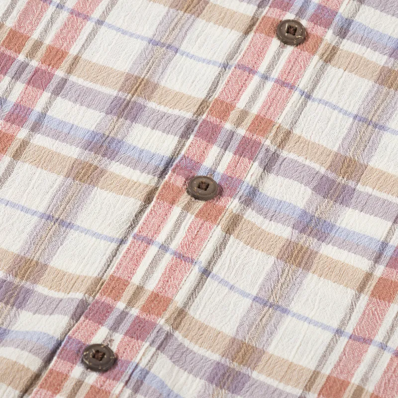 Patagonia A/C Shirt Breezy Plaid Quartz Coral-2