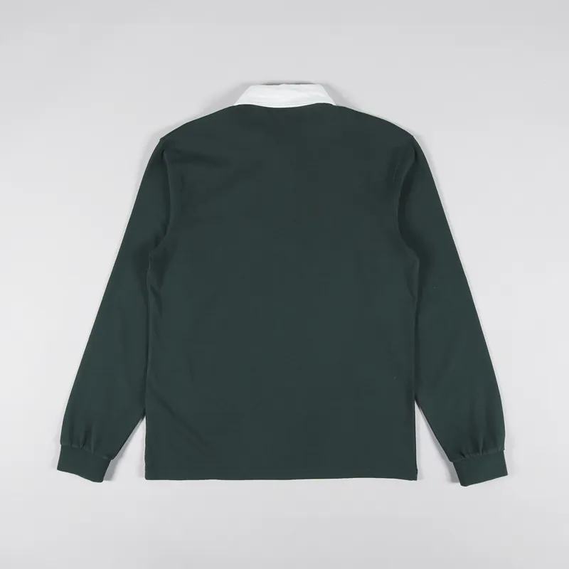 Palmes Tennis Society Academy Rugby Shirt Green-1