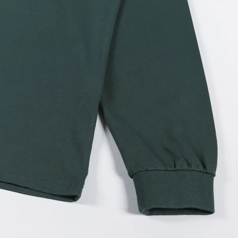 Palmes Tennis Society Academy Rugby Shirt Green-5