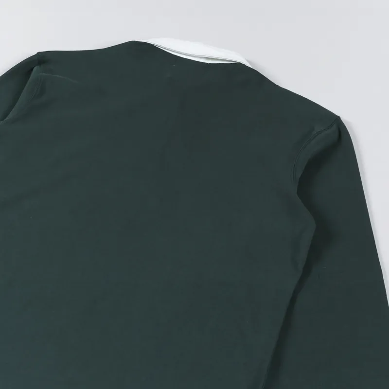 Palmes Tennis Society Academy Rugby Shirt Green-3