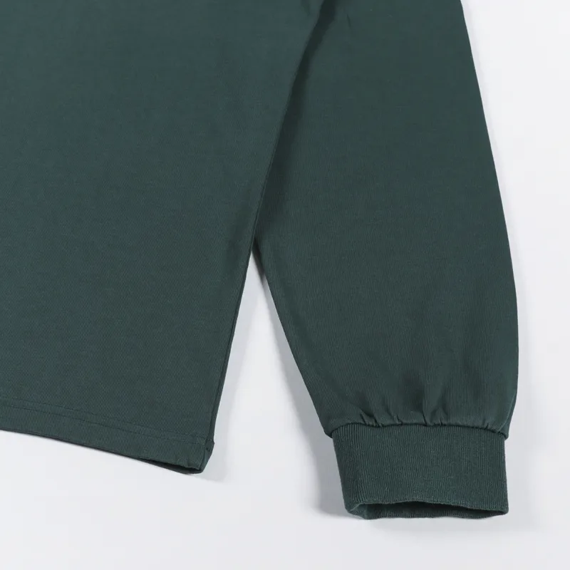 Palmes Tennis Society Academy Rugby Shirt Green-6