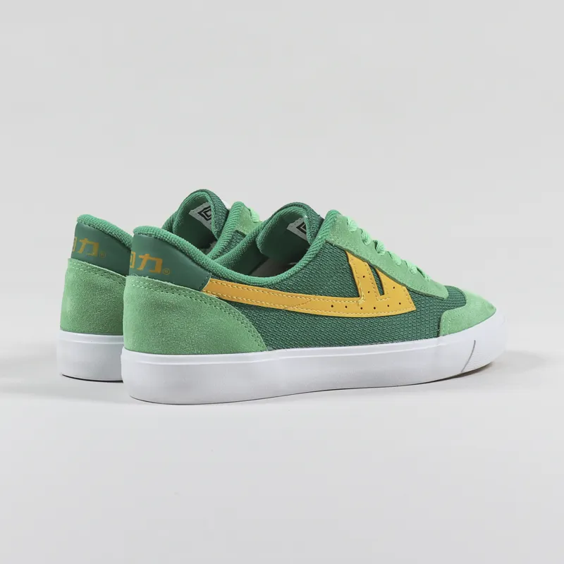 Warrior Shanghai Ace Shoes Green Yellow-3