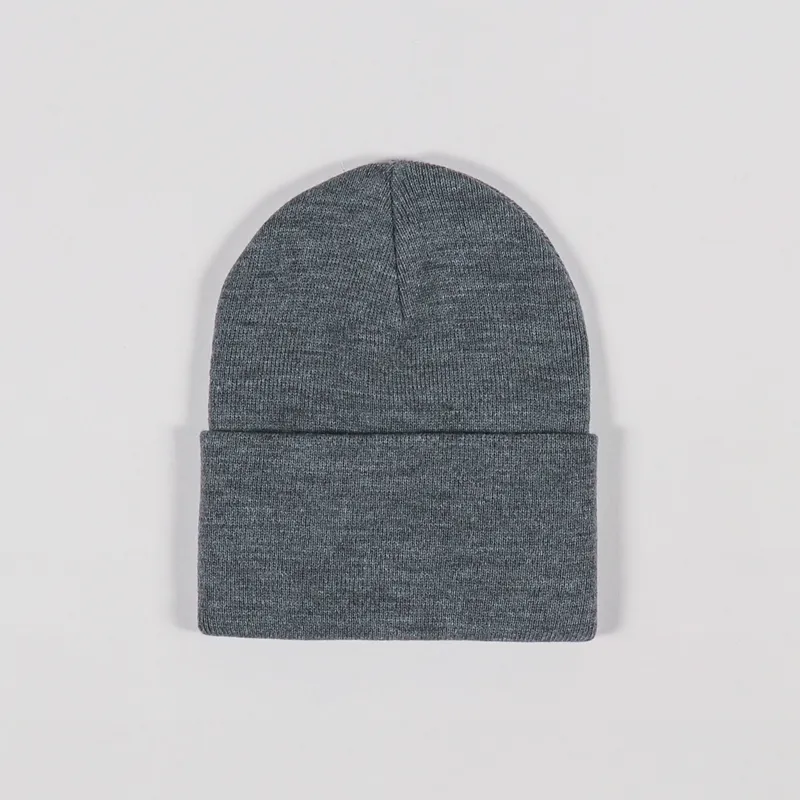 Carhartt WIP Acrylic Watch Hat Dark Grey Heather-1