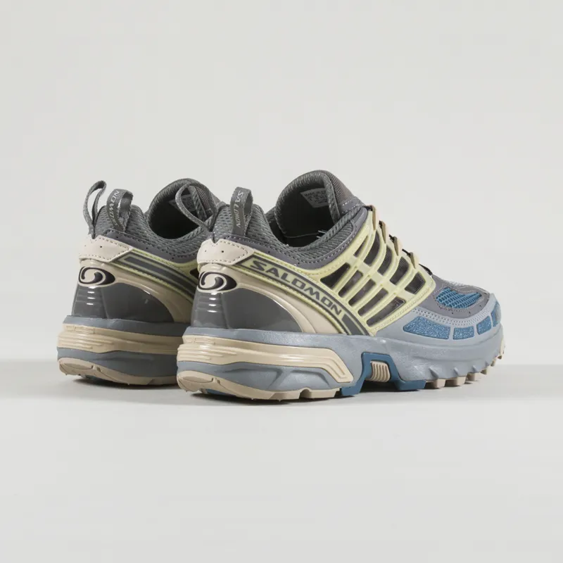 Salomon ACS Pro Shoes Pewter Monument Aegean Blue-3