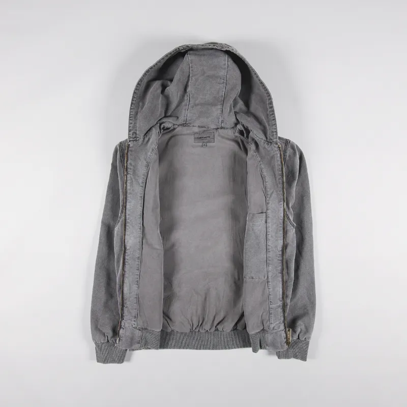 Carhartt WIP Active Jacket Black Faded-1