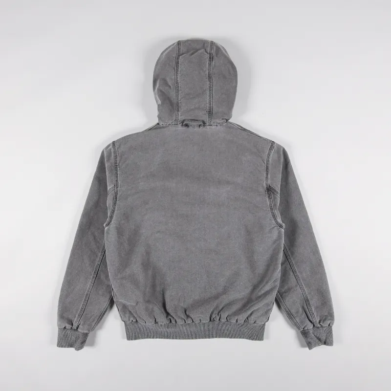 ジャケット・アウター Carhartt active jacket fade black Sierra Carhartt Active Jacket - Faded Black | Flatspot