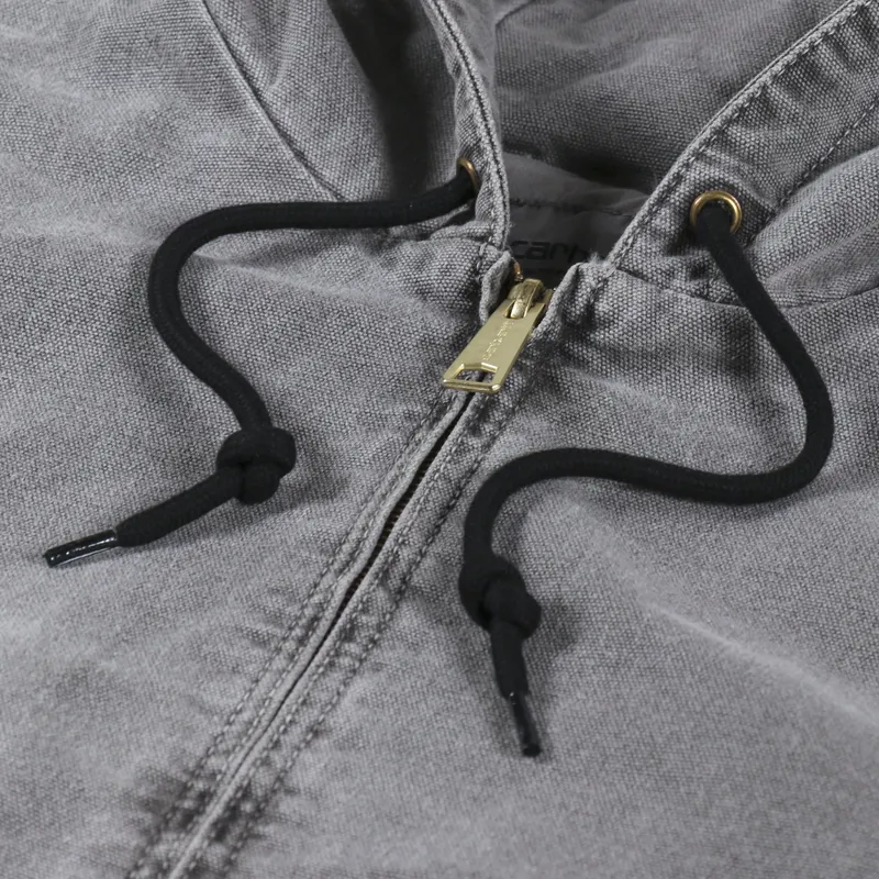 Carhartt WIP Active Jacket Black Faded-4