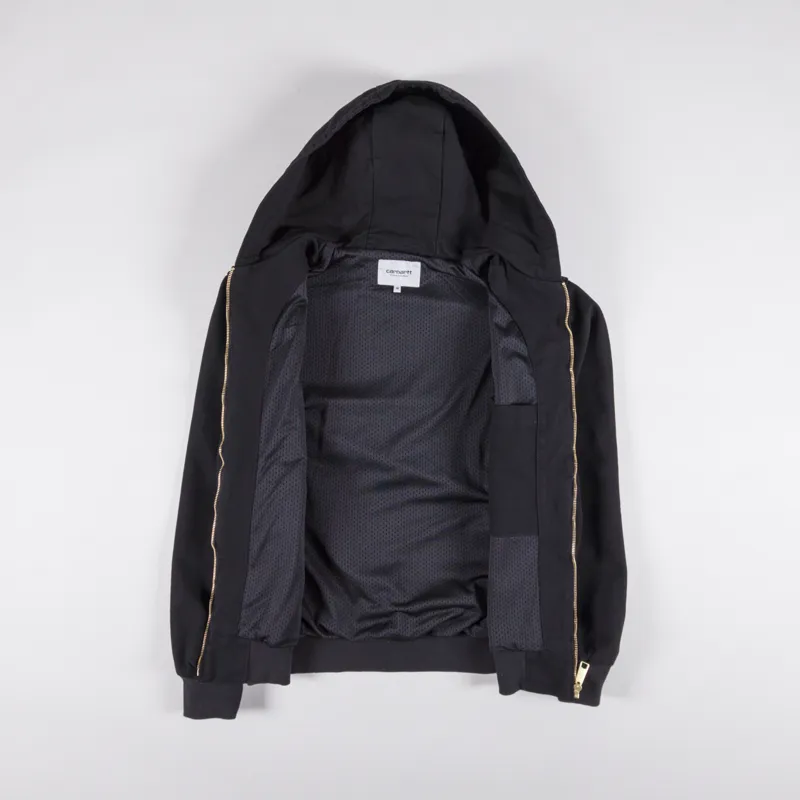 Carhartt WIP Active Jacket (Quilted Fleece Lined) - Black