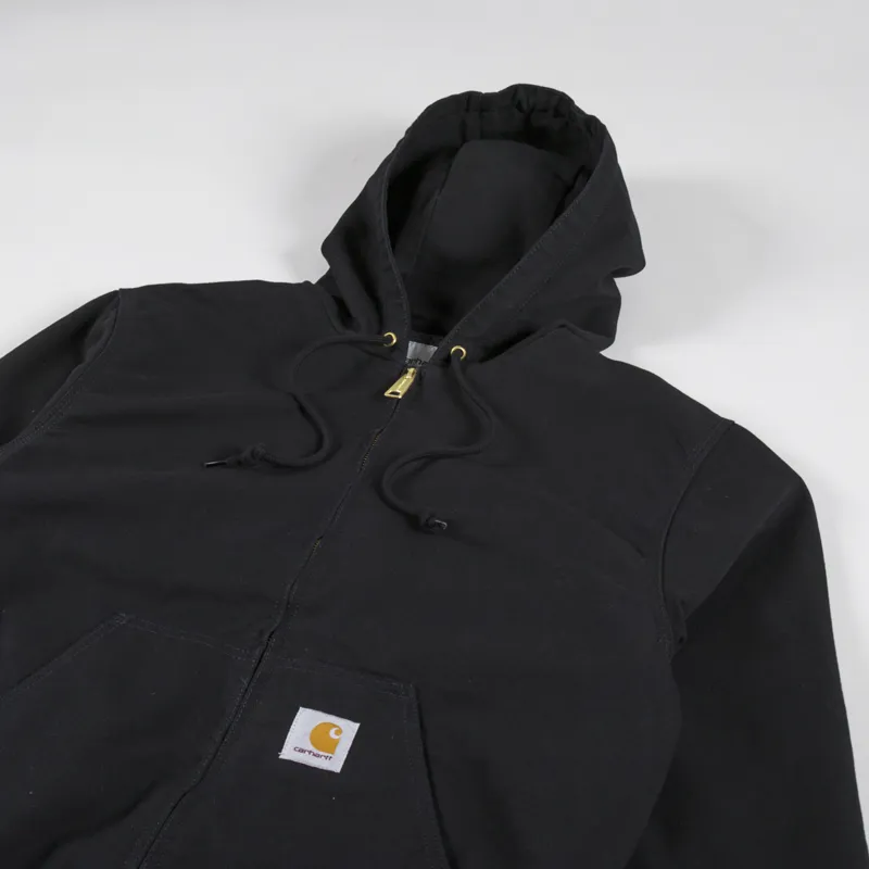 Carhartt WIP Active Jacket (Quilted Fleece Lined) - Black