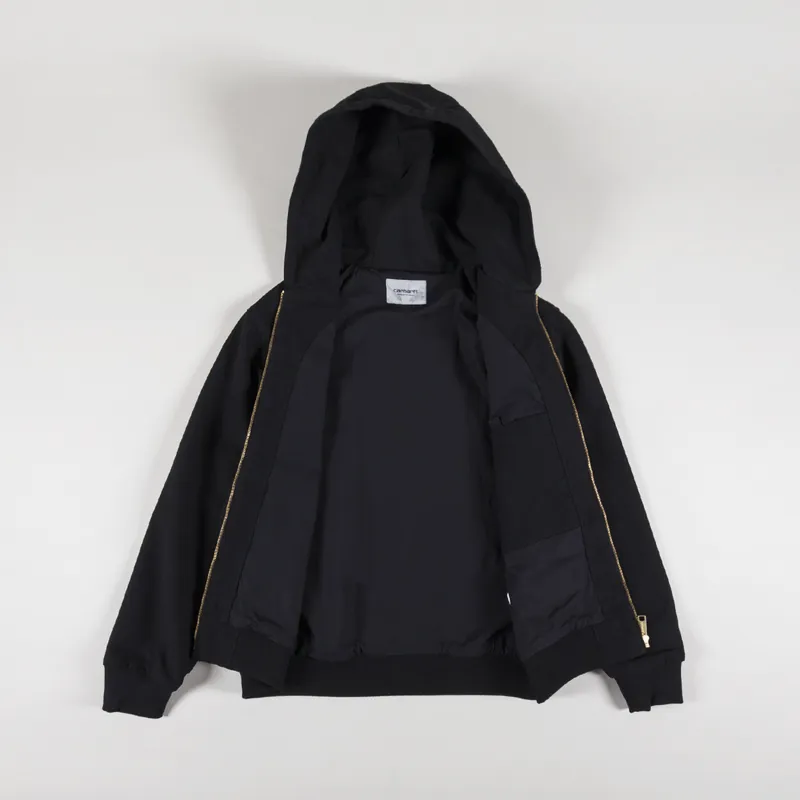 Carhartt WIP ACTIVE JACKET DEARBORN - Summer jacket - black rinsed