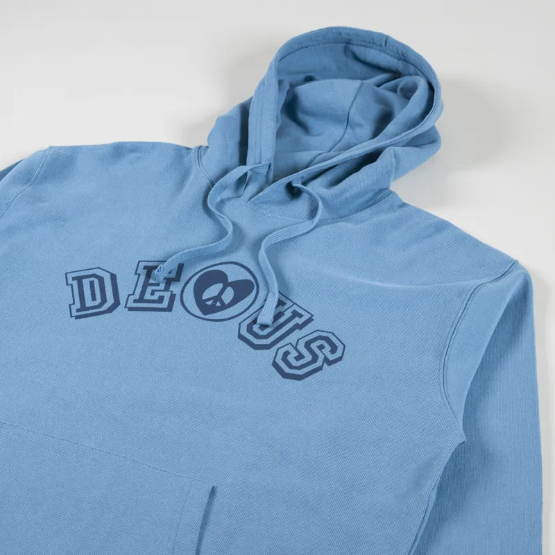 Deus Ex Machina Active Listening Hoodie Blue Heaven-2