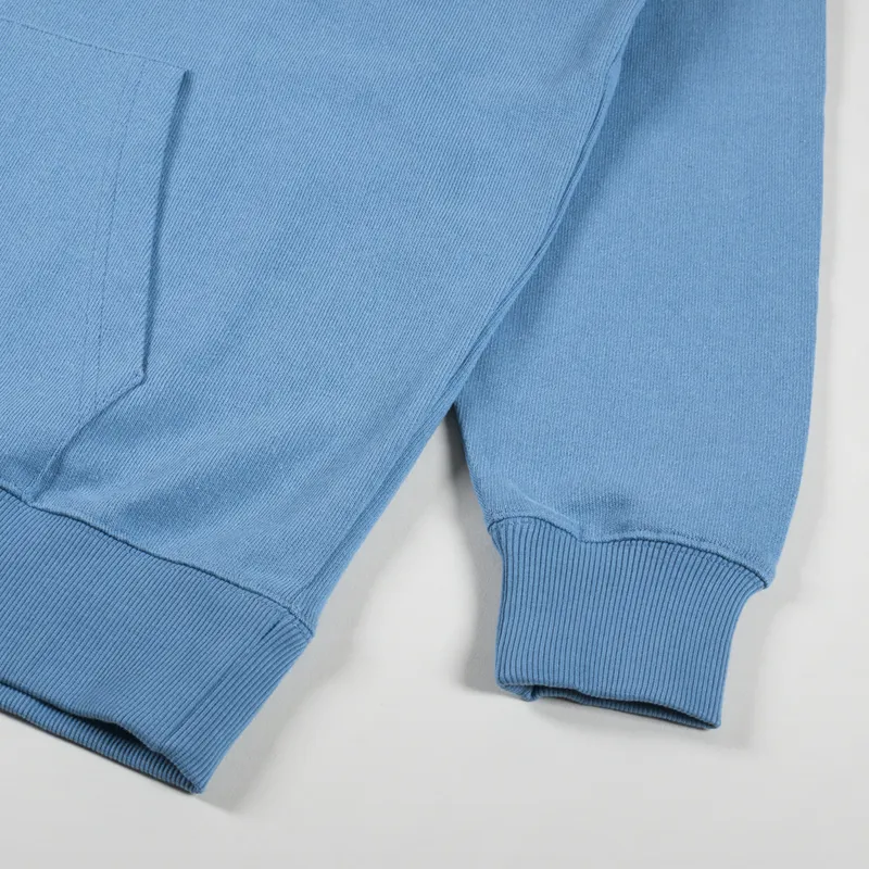 Deus Ex Machina Active Listening Hoodie Blue Heaven-6