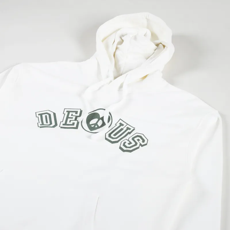 Deus Ex Machina Active Listening Hoodie Vintage White-2