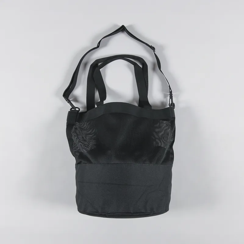 Snow Peak Active Mesh 2 Way Shoulder Bag Black-1