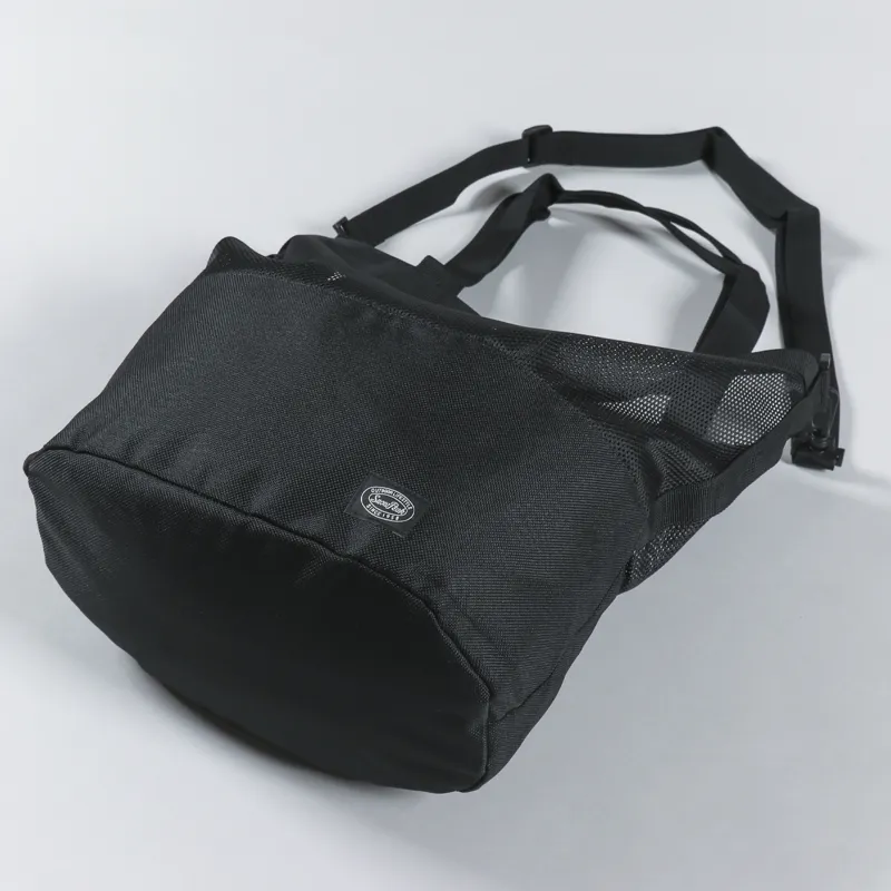 Snow Peak Active Mesh 2 Way Shoulder Bag Black-5