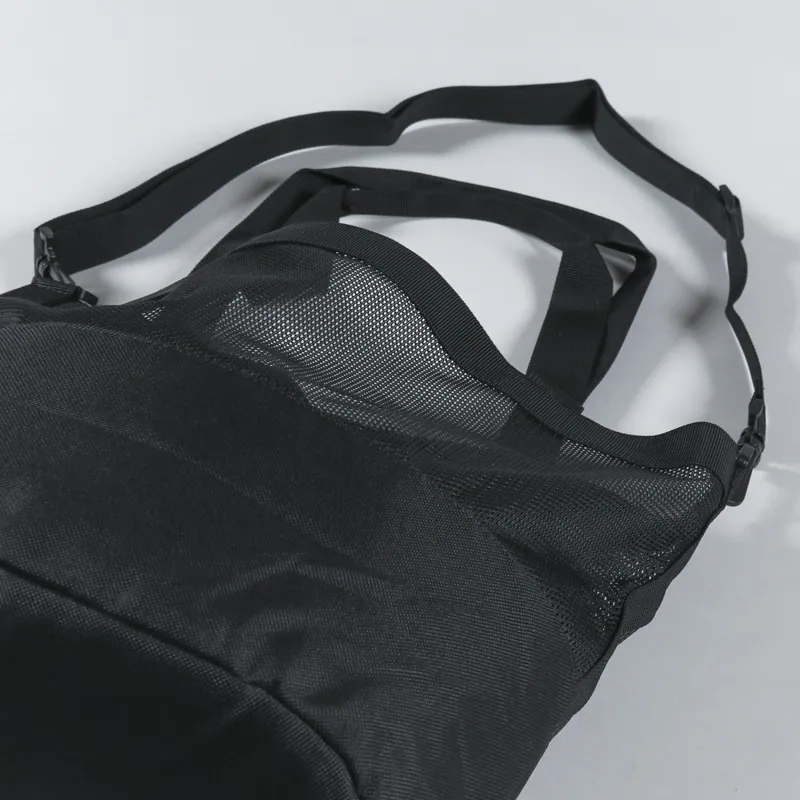 Snow Peak Active Mesh 2 Way Shoulder Bag Black-3