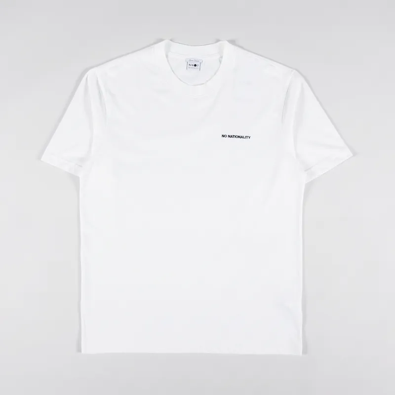 NN07 Adam Emb T Shirt White