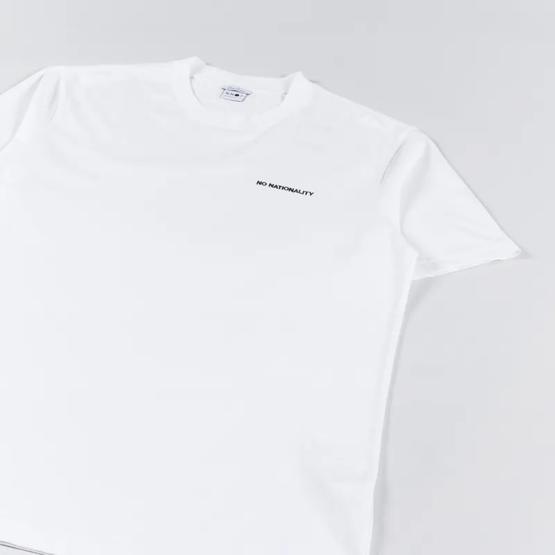 NN07 Adam Emb T Shirt White-2