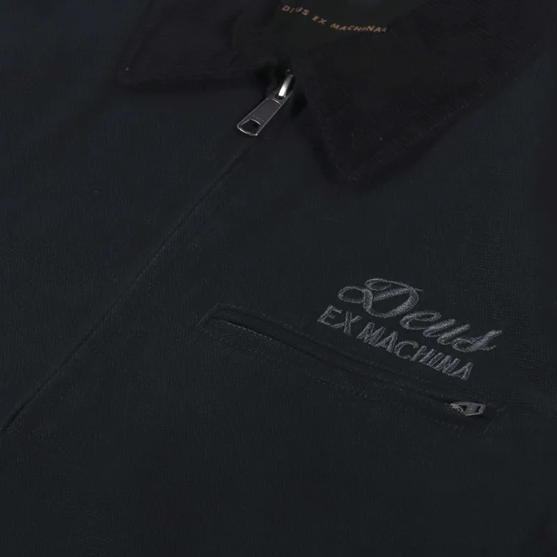 Deus Ex Machina Address Workwear Jacket Black-8