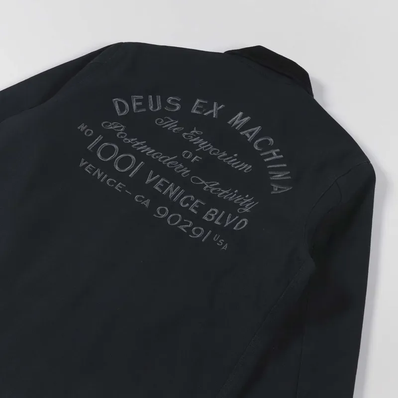 Deus Ex Machina Address Workwear Jacket Black-3